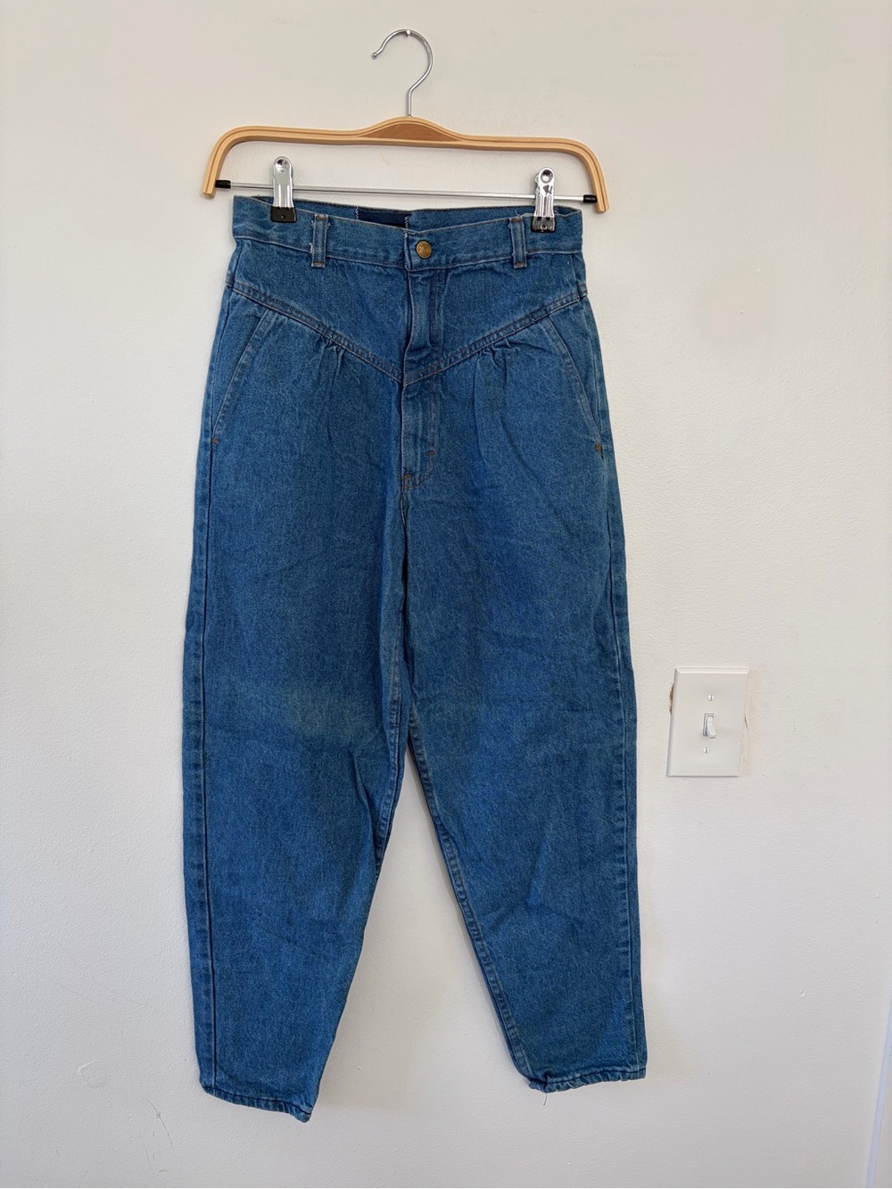 Rustic Blues Vintage Mom Jeans